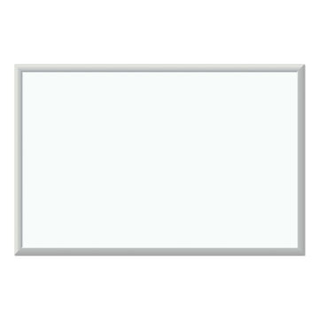 U Brands Melamine Dry Erase Board, 36 X 24, White Surface, Silver Frame freeshipping - TVN Wholesale